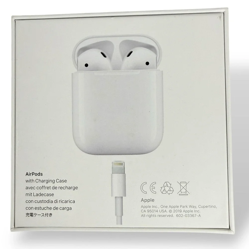 Apple AirPods 2nd Gen EMPTY‎ BOX & Inserts Only OEM Replacement Packaging